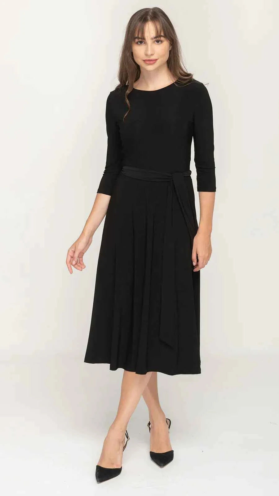 Belted Midi Dress