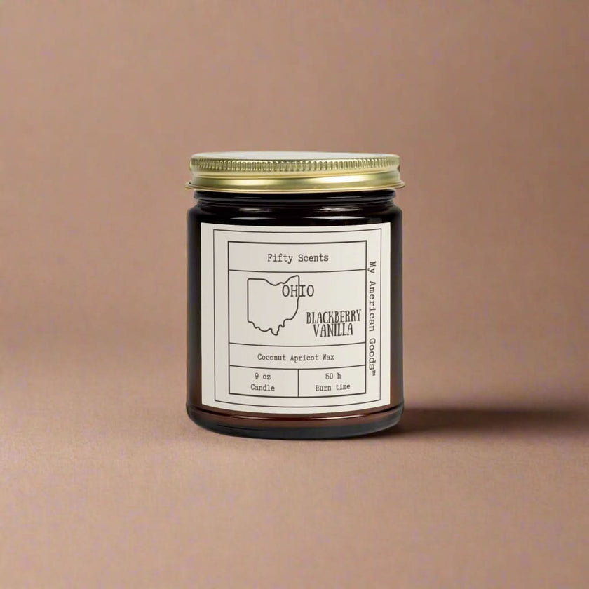 Ohio - Coconut Apricot Wax in Blackberry Vanilla | Eco-Friendly Home Fragrance