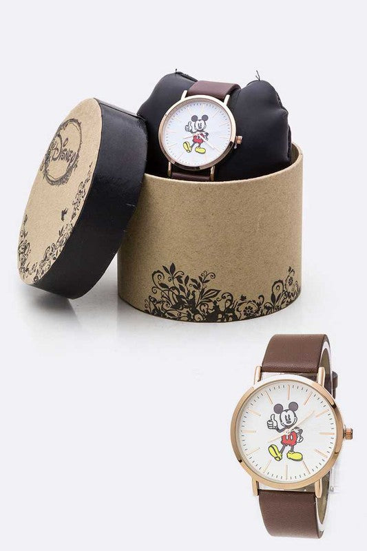 Disney Mickey Mouse Watch Tin Box Set - Pikemla