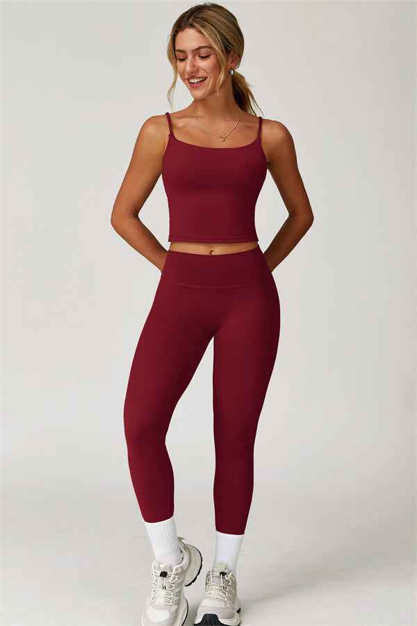 The Agile Crop Top Leggings 2-Piece Set