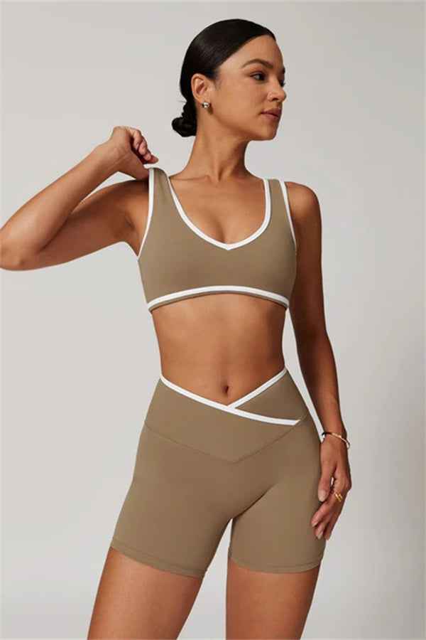 The Stamina Sports Bra Shorts 2-Piece Set