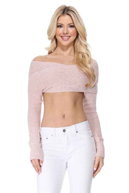 S/S Shawl with Sleeve, Scarf, Wrap Bolero sweater