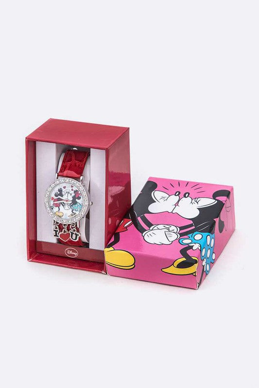 Kisses Mickey Minnie Disney Watch Gift Set - Pikemla