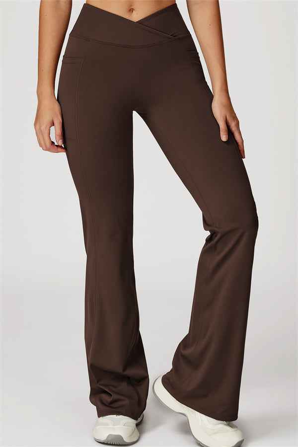 The Propel Crop Top Flared Leggings 2-Piece Set