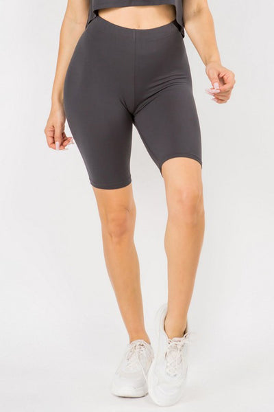 Women's Peach Skin Bike Shorts - Pikemla