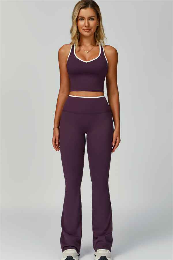 The Quest Tank Flared Leggings 2-Piece Set
