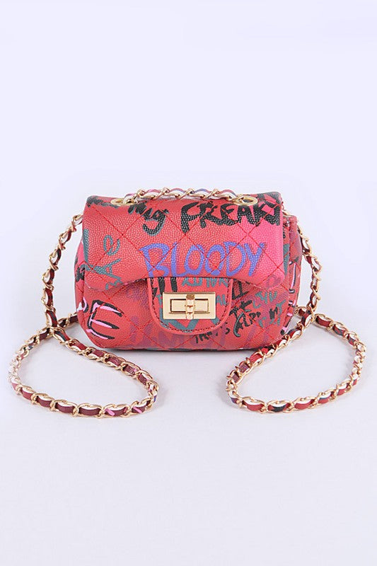 Mini Grafitti Swing Bag - Pikemla