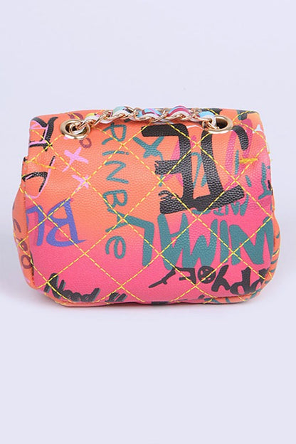 Mini Grafitti Swing Bag - Pikemla