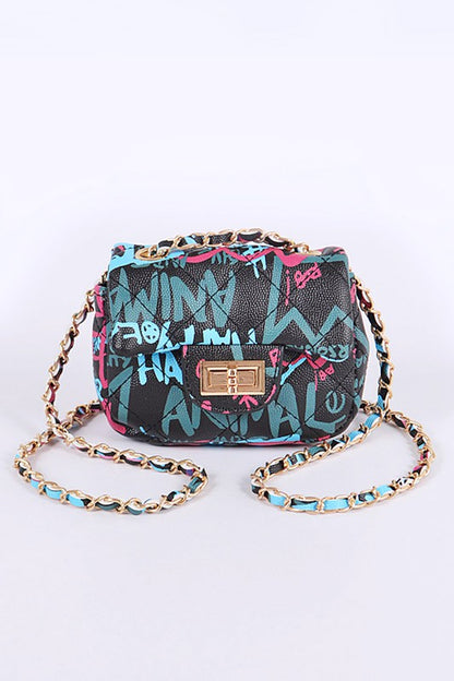 Mini Grafitti Swing Bag - Pikemla