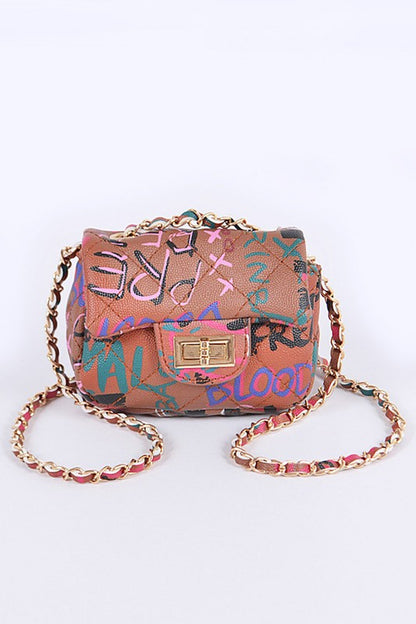 Mini Grafitti Swing Bag - Pikemla