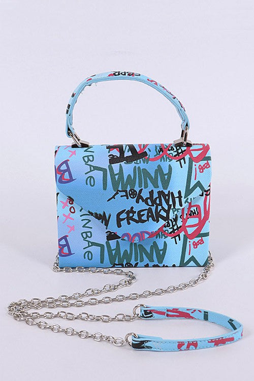 Graffiti Boxy Swing Bag - Pikemla