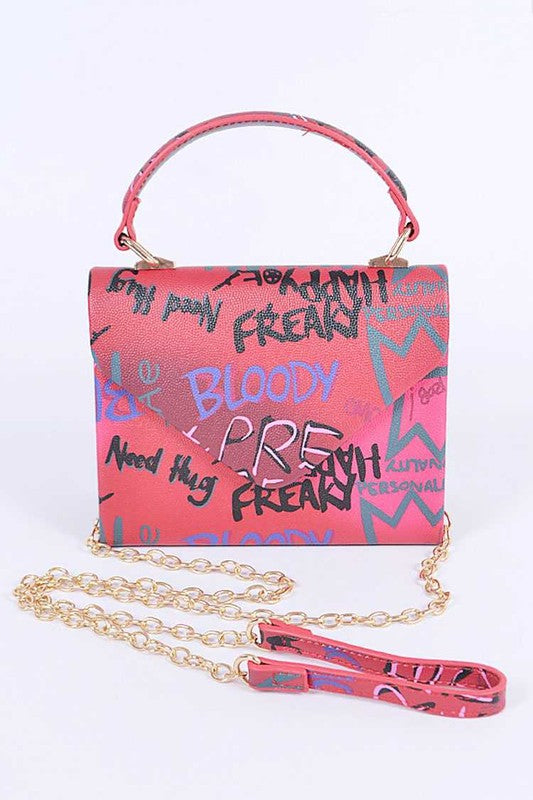 Graffiti Boxy Swing Bag - Pikemla