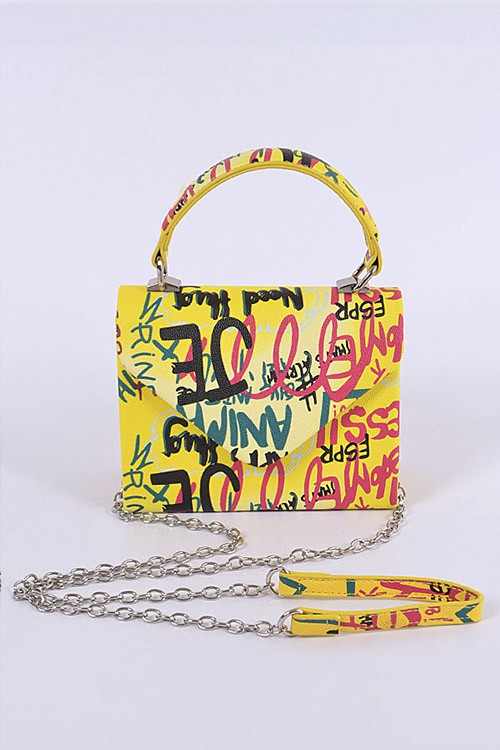 Graffiti Boxy Swing Bag - Pikemla