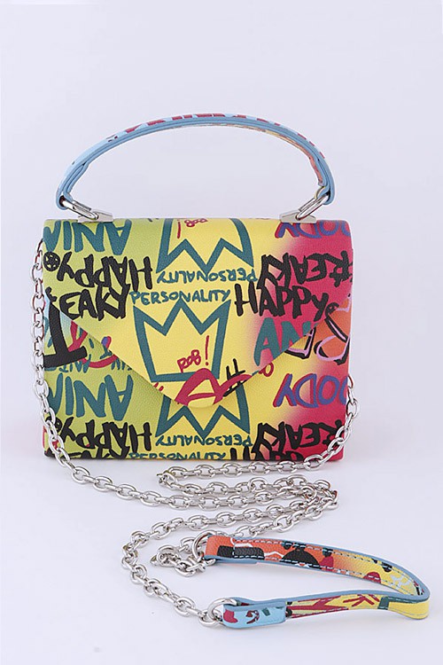 Graffiti Boxy Swing Bag - Pikemla