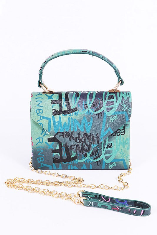 Graffiti Boxy Swing Bag - Pikemla