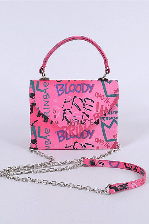 Graffiti Boxy Swing Bag - Pikemla