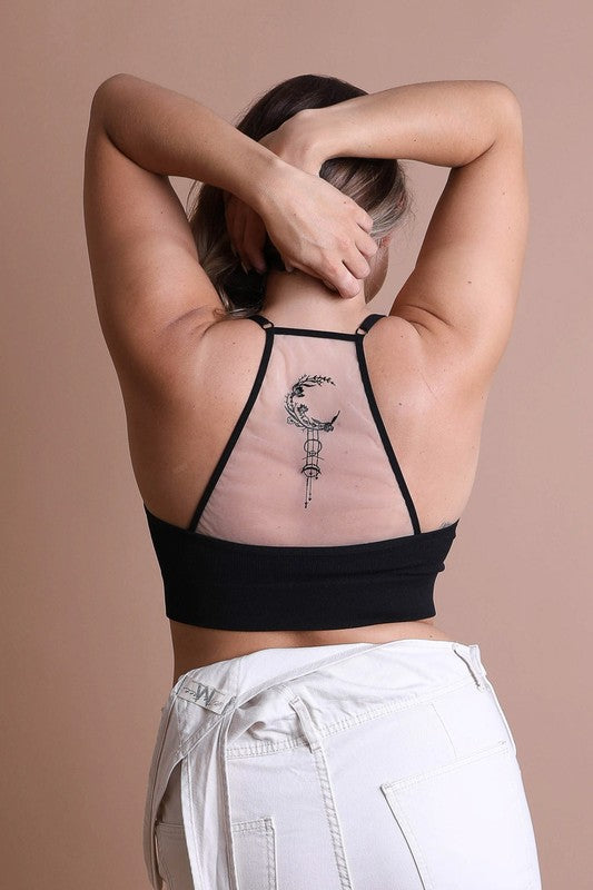 Dream Catcher Tattoo Bralette Plus - Pikemla