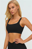 The Lushness V-Back Sports Bra Flared Leggings 2-Piece Set