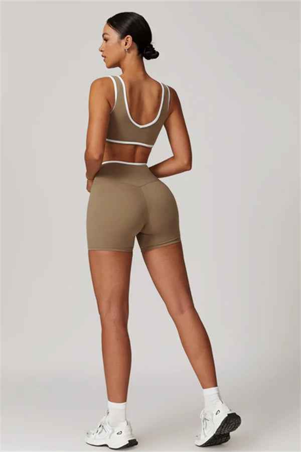 The Stamina Sports Bra Shorts 2-Piece Set