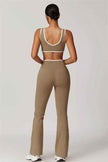 The Stamina Sports Bra Flared Leggings 2-Piece Set