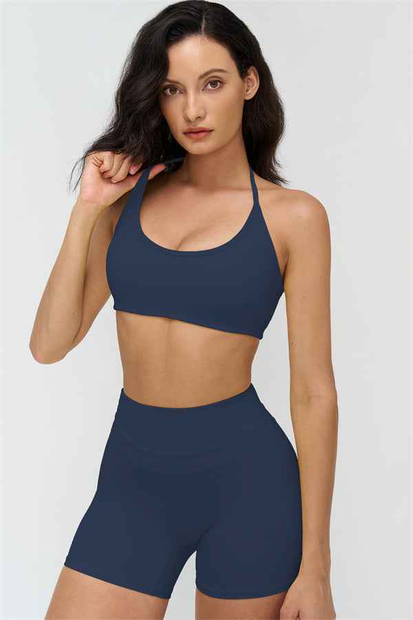 The Stride Halter Sports Bra
