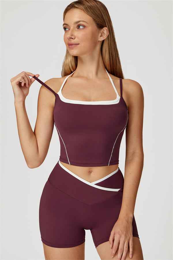 The Radiant Crop Top Shorts 2-Piece Set