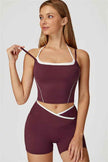 The Radiant Crop Top Shorts 2-Piece Set