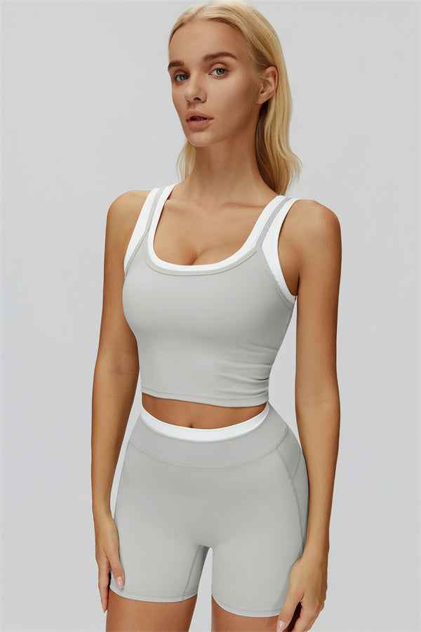 The Canyon Crop Tank Shorts 2-Piece Set