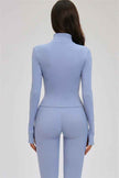The Kinetic Zip Jacket Sports Bra Leggings 3-Piece Set