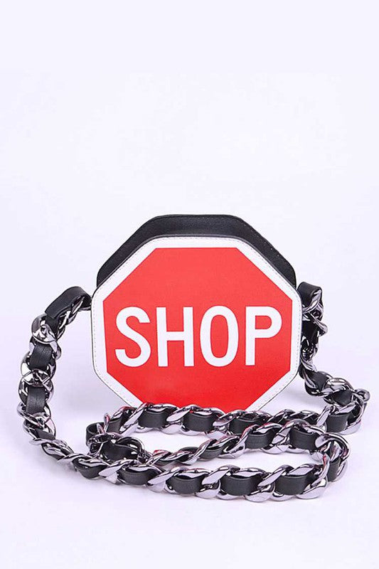 Sign to Shop Chunky Chain Swing Bag - Pikemla