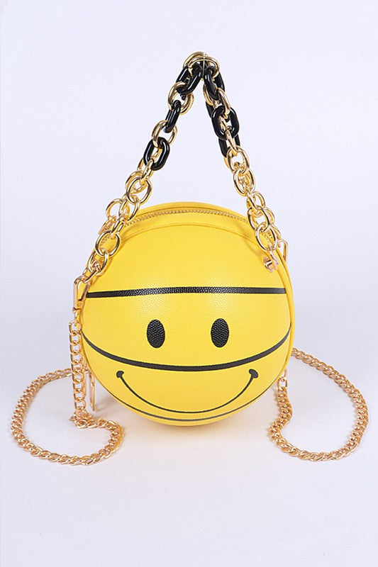 Smily Basketball Swing Clutch - Pikemla