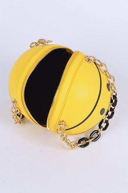 Smily Basketball Swing Clutch - Pikemla