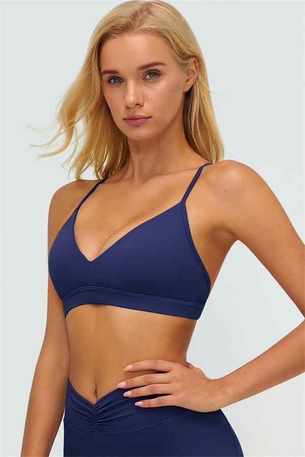 The Lushness Y-Back Sports Bra Shorts 2-Piece Set