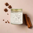 New York - Cinnamon Chai Scented Candle - Coconut Apricot Wax