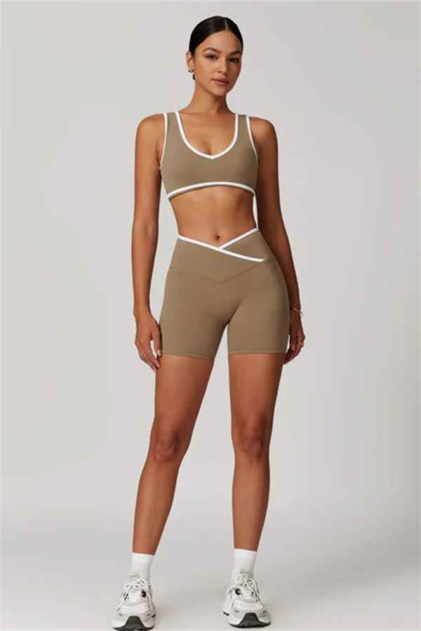 The Stamina Sports Bra Shorts 2-Piece Set