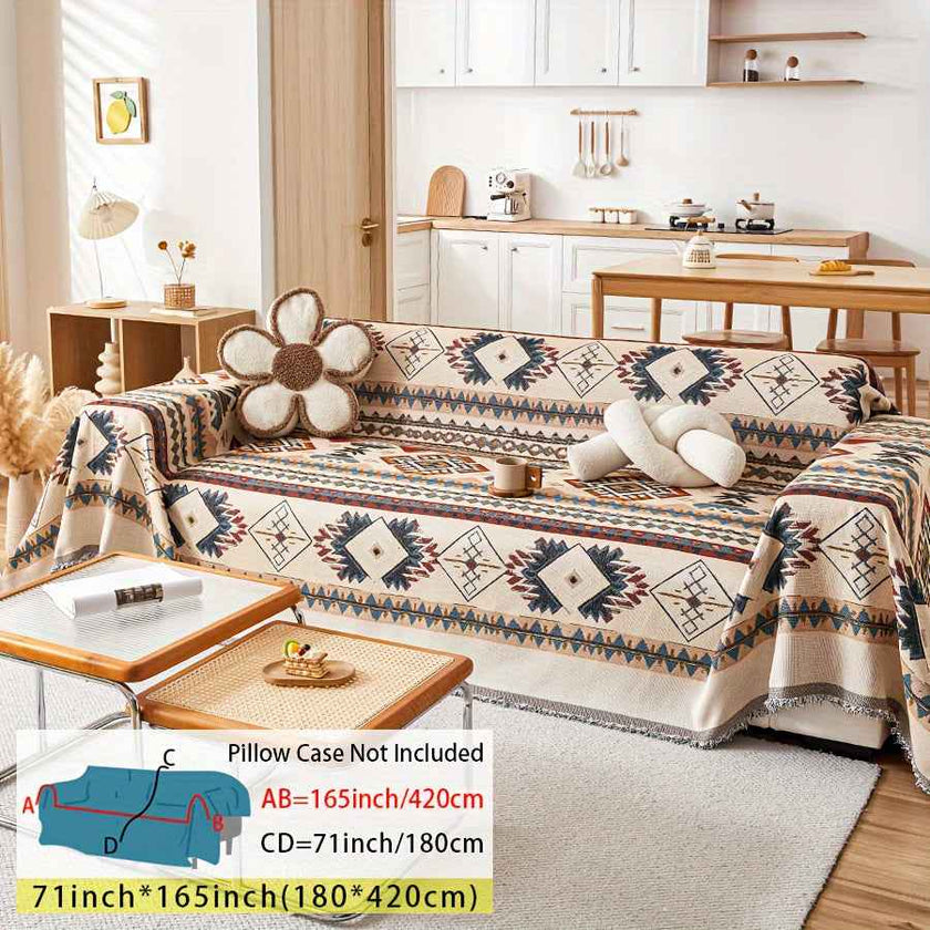 Extra Large Sofa Cover – Stretchable Furniture Protector