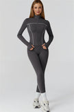 The Venus Zip Top Sports Bra Leggings 3-Piece Set