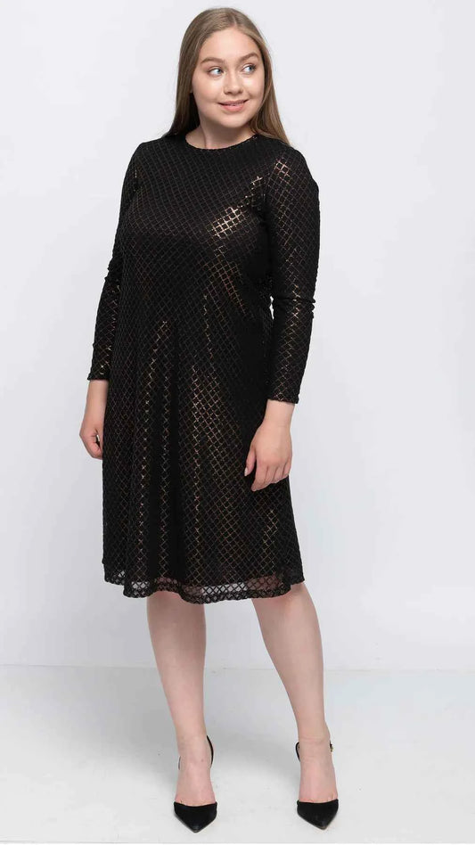 A-Line Dress - Diamond Shine