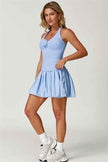 The Blooming Tennis Skirt