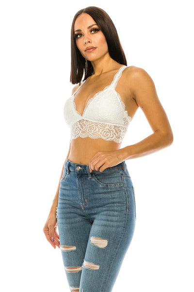 Lace Bralette - Pikemla