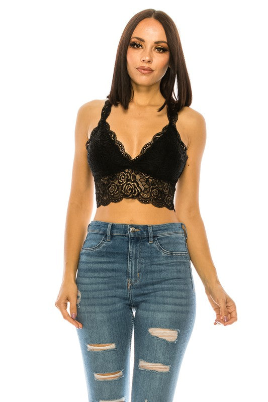 Lace Bralette - Pikemla