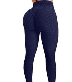 Trendy Textured Leggings - Pikemla