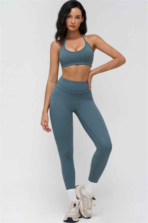 The Stride Halter Sports Bra