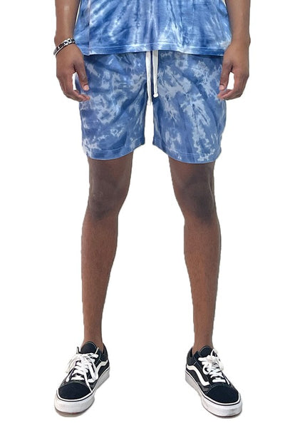 Men’s Cyclone Pinwheel Tie Dyed Shorts - Pikemla