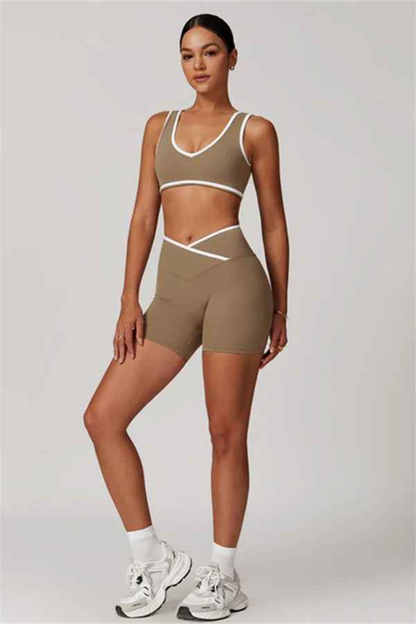 The Stamina Sports Bra Shorts 2-Piece Set