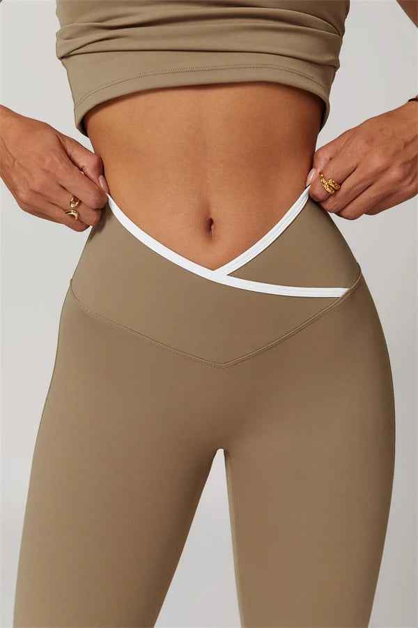 The Stamina Tank Top Flared Leggings 2-Piece Set