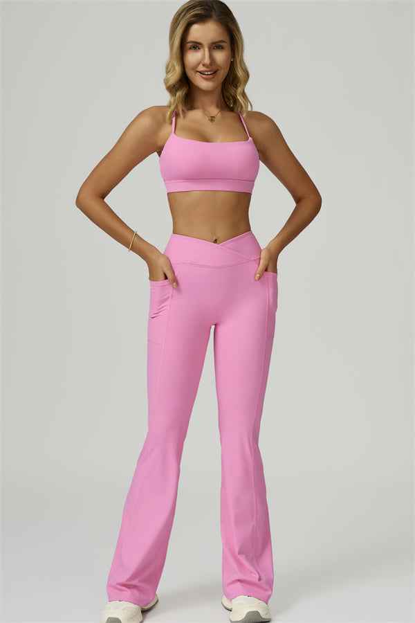The Flourish Flared Leggings