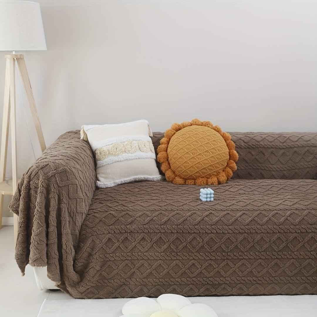 Extra Large Slipcovers for Couches - Stylish Geometric Pattern