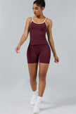 The Elevate Crop Top Shorts 2-Piece Set