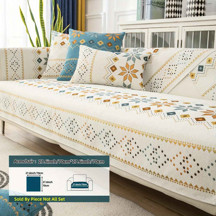 Stylish Bohemian Chenille Slipcovers for Couches